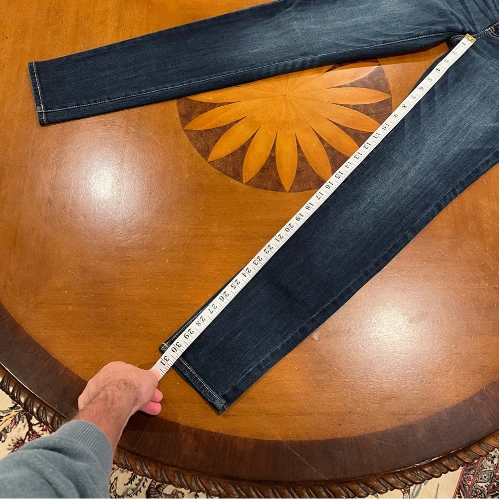 NWT American Eagle Outfitters AE Low Rise Jeggings Dark Indigo Wash 4R Stretch - Picture 15 of 16